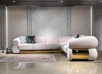 Luxury Corner sofa L-shape Living room Modern Design Furniture Upholstered furniture new